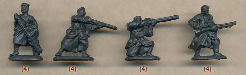 1/72 Thirty Years War (Early) Polish Infantry--48 figures in 12 poses #2