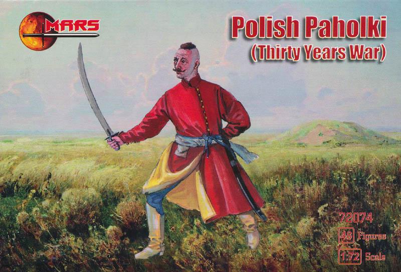 1/72 Thirty Years War Polish Pahioki--48 figures in 12 poses #1