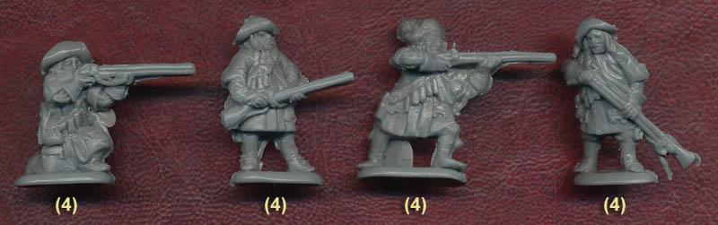 1/72 Spanish Infantry (Later)--48 figures in 12 poses #2