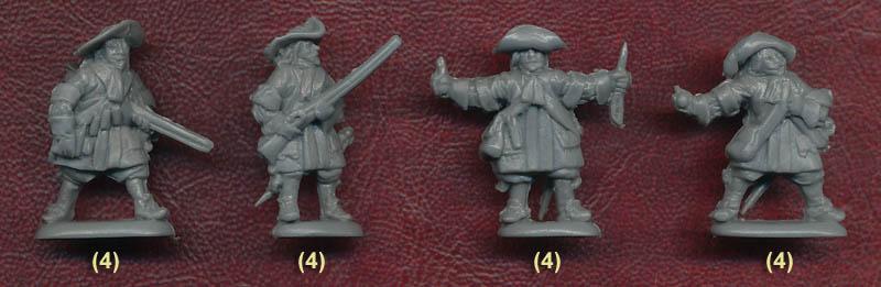 1/72 Spanish Infantry (Later)--48 figures in 12 poses #3