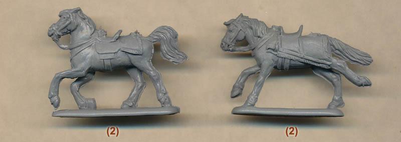 1/72 1st Half XVII Century Polish Lisovchiki Troops--12 mounted figures in 6 poses and 12 horses in 6 horse poses #5