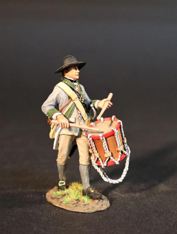 Drummer, The 3rd New York Regiment, Continental Army, Drums Along the Mohawk--single figure #1