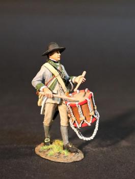 JOHN JENKINS DRUMS ALONG THE MOHAWK S62-03 BRITISH 62ND REGT OF FOOT WOUNDED 