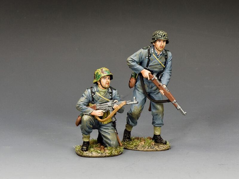 "The Scouts"--two Panzer Grenadier figures #1