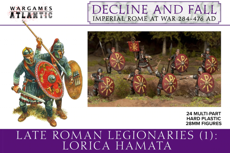 28mm Late Roman Legionaries: LORICA HAMATA--24 figures #1