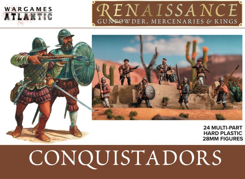 28mm Conquistadors--24 figures #1