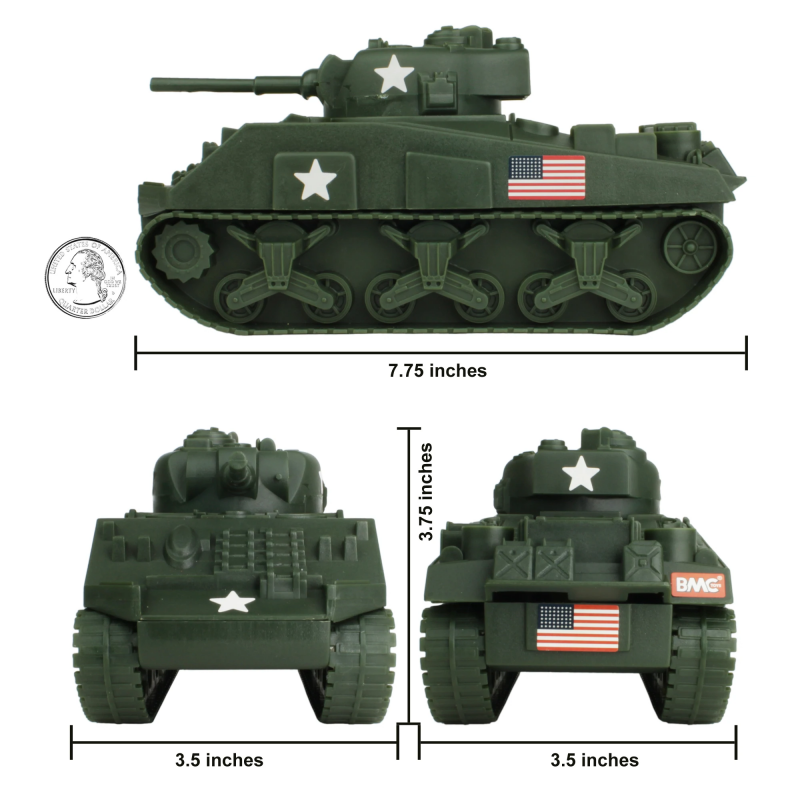 U.S. Sherman Tank (Dark Green) #2