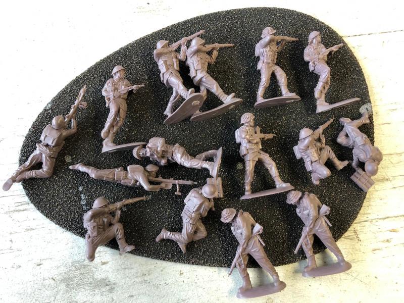 1/32 WWII British Infantry--15 Figures in 8 poses #2
