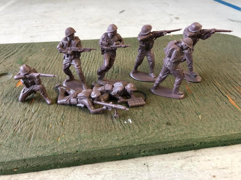 1/32 WWII British Infantry--15 Figures in 8 poses #3