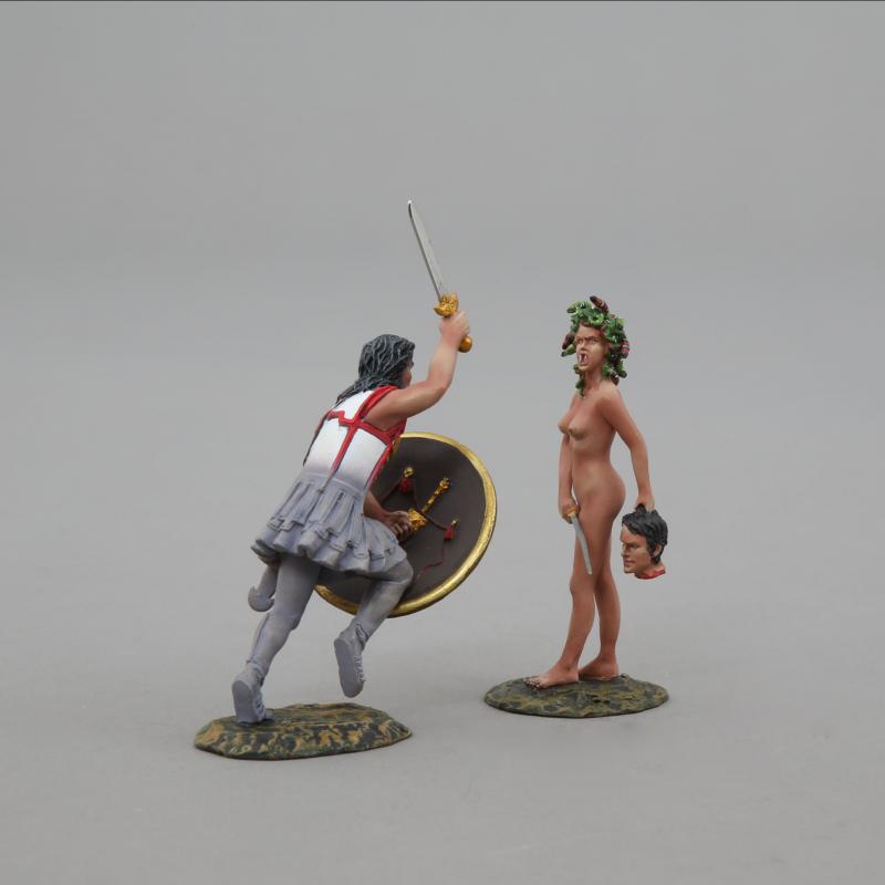 Medusa and Assailant, Myths, Legends, and Biblical--two figures--SEVEN Available! #3