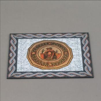 Ancient Mosaic Floor Mat Featuring two lovers (38cm x 28.5cm)--figures not included--AWAITING RESTOCK. Ancient Mosaic Floor Mat Featuring two lovers (38cm x 28.5cm)--figures not included--AWAITING RESTOCK. #45977