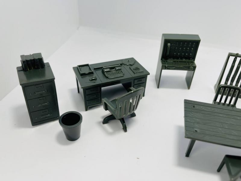 Army HQ Furniture - 12 Pieces, Olive HP #2
