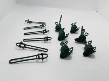 Image of Cavalry Saddle & Reins (12 pcs - green)