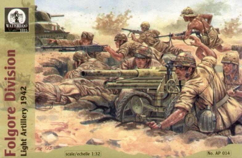 1/32 WWII Italian Light Artillery 1942--11 Pieces (Lt. Gray) #1