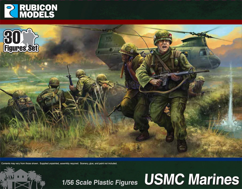 28mm USMC Marines (Vietnam)--30 Figures #1