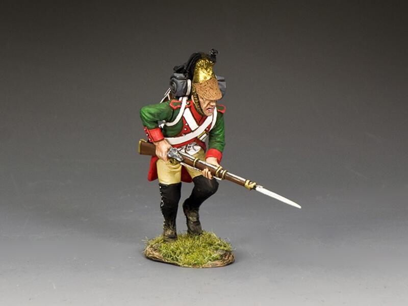 Foot Dragoon Running Port Arms, Dragons a Pied--single figure #1