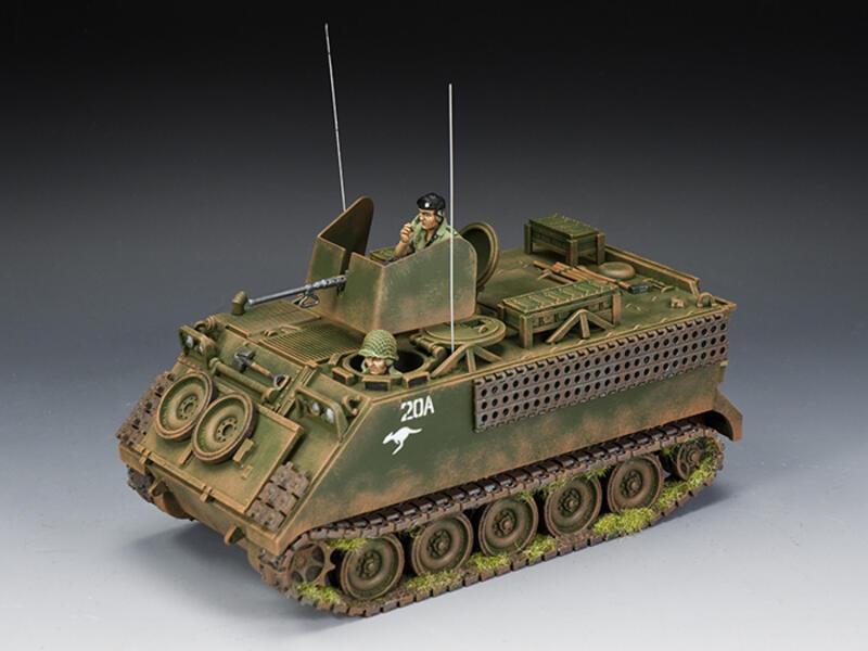 "Australian Army M113” (Two Zero Alpha)--tank and two crew figures #1