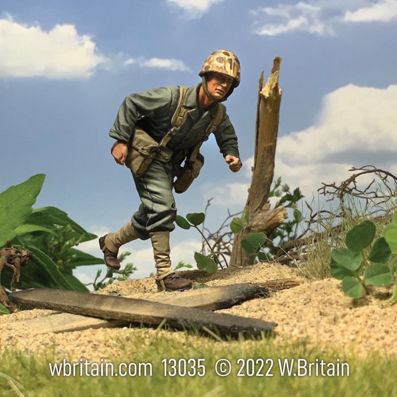 U.S. U.S.N. Corpsman, 1944-45--single figure #4