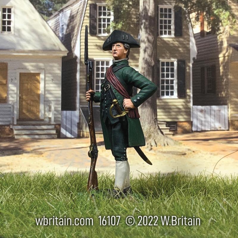 Art of War: Major John Buttrick, Massachusetts Minute Man, 1775--single figure #3