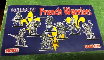 French Army (Armies of the Renaissance)--8 Figures in 8 Poses--Gray plastic--SIX IN STOCK! French Army (Armies of the Renaissance)--8 Figures in 8 Poses--Gray plastic--SIX IN STOCK! #46101