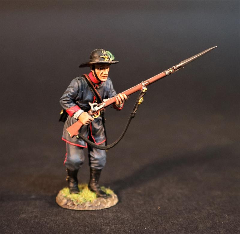 Infantry Advancing w/Rifle #15, The 39th New York Volunteer Infantry Regiment, The First Battle of Bull Run, 1861, The ACW--Single Figure #1