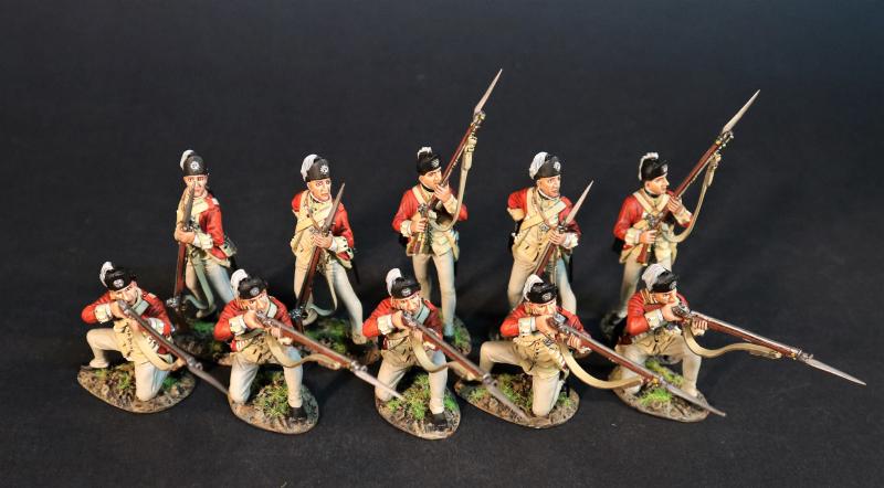 Special Booster Set, The 62nd Regiment of Foot, The Anglo Allied Army, The Battle of Saratoga, Drums Along the Mohawk--twelve figures #1