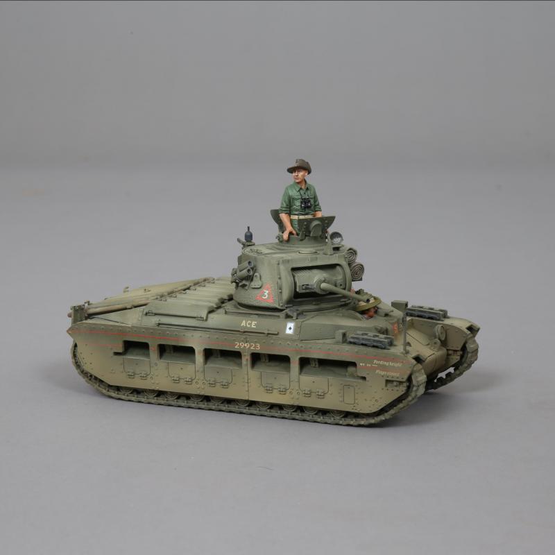 Matilda Tank "ACE"--tank and four crew figures #1