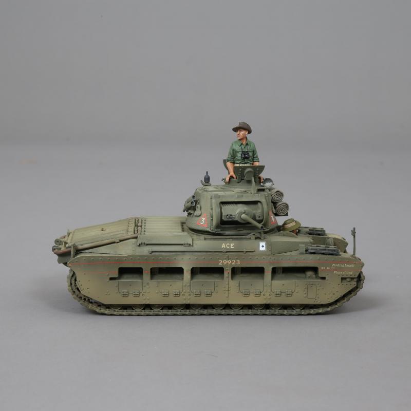 Matilda Tank "ACE"--tank and four crew figures #2
