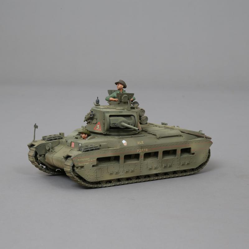 Matilda Tank "ALE"--tank and four crew figures #4