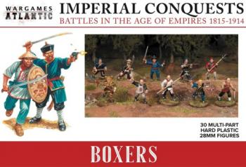 28mm Boxers, Imperial Conquests in the Age of Empires, 1815-1914--30 unpainted multi-part hard plastic figures 28mm Boxers, Imperial Conquests in the Age of Empires, 1815-1914--30 unpainted multi-part hard plastic figures #46188