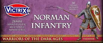 28mm Norman Infantry Skirmish Pack--makes 30 figures #1
