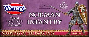 28mm Norman Infantry Skirmish Pack--makes 30 figures 28mm Norman Infantry Skirmish Pack--makes 30 figures #46224
