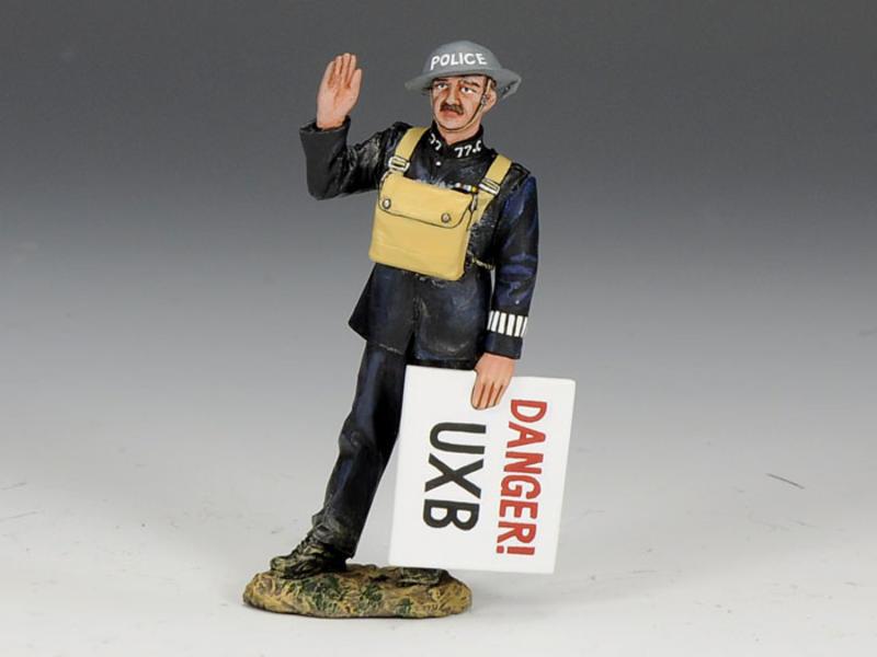 Blitz Police Constable--single figure--RETIRED--DAMAGED--LAST ONE!! #1