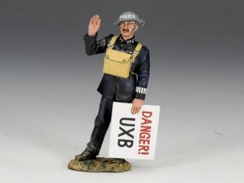 Image of Blitz Police Constable--single figure--RETIRED--DAMAGED--LAST ONE!!