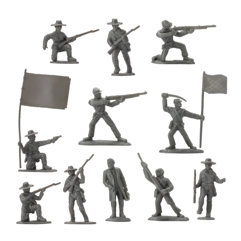 BMC "Battle of Petersburg" American Civil War -- 32pc Plastic Army Men #5