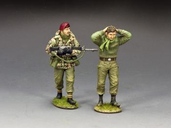 World War 2 German Mountain Troops 1942 1/32 Figures Metal Toy Soldiers 54mm Tin 