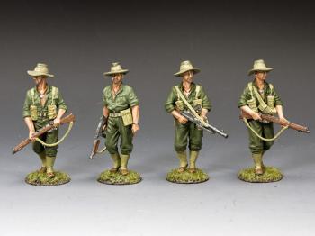 Image of The Australian Kokoda Patrol--Four Figures