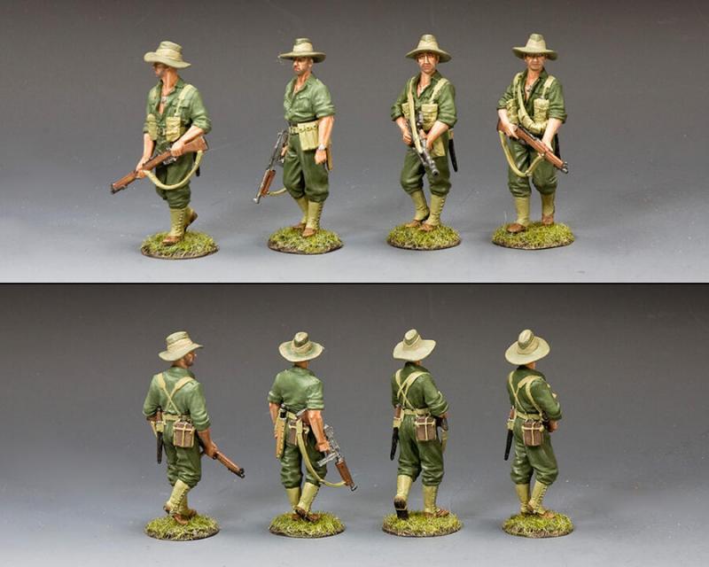 The Australian Kokoda Patrol--Four Figures #2