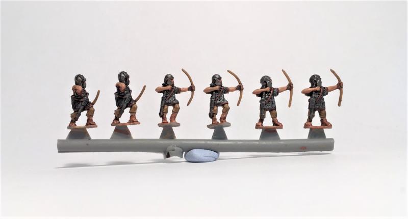 Mortem et Gloriam Early Imperial Roman Armoured Archers --15mm Ultracast plastic figures #2