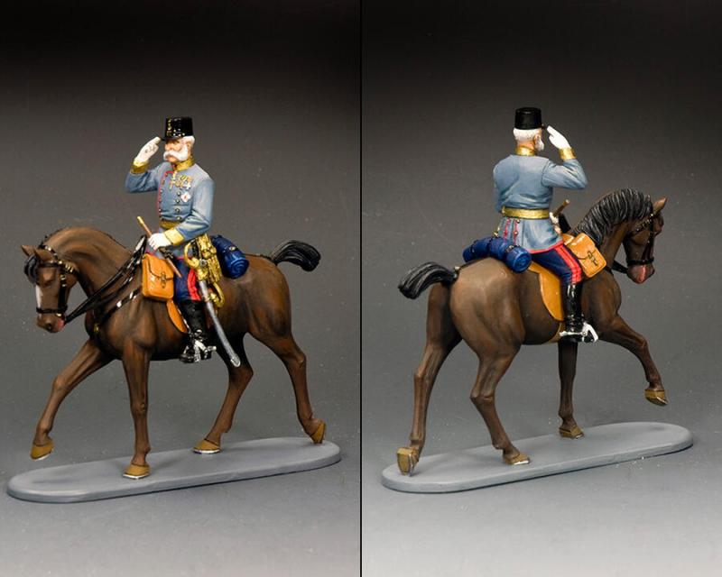 The Emperor Franz-Joseph--single mounted figure #2