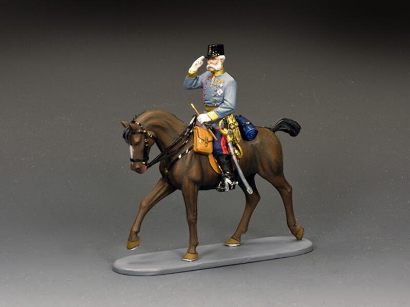 The Emperor Franz-Joseph--single mounted figure #1
