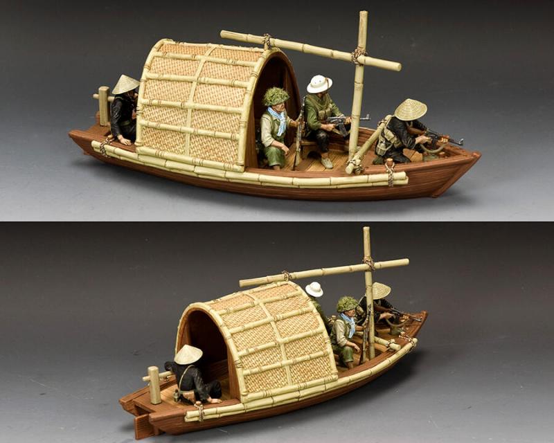 ‘The VC Sampan Combo’--sampan with VC pilot and three VC figures #2