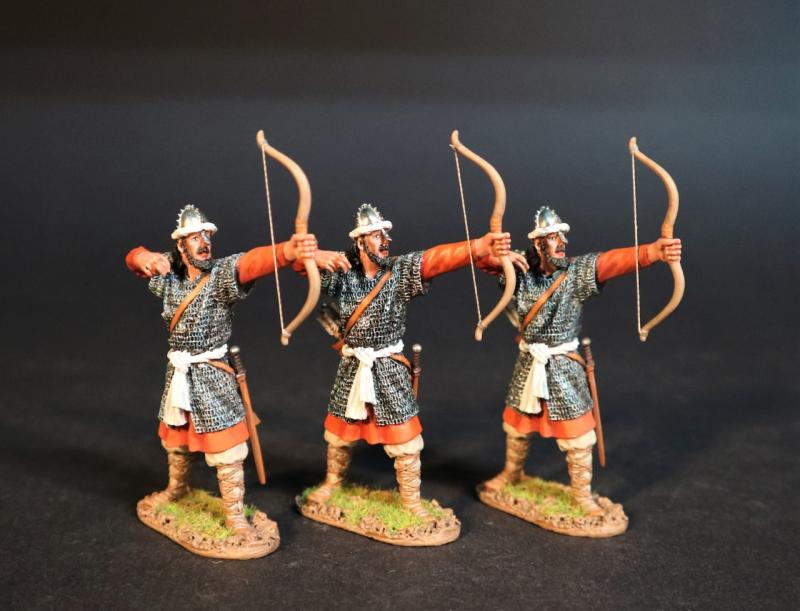 Andalusian Mercenary Archers (standing arrow shot), The Spanish, El Cid and the Reconquista--three figures #1