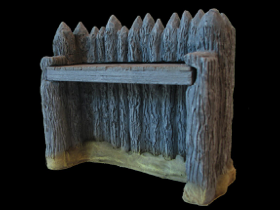 Image of Fort Apache 1876 #12 Small Rampart with Platform 8" x 3" x 6"--single foam piece--AWAITING RESTOCK! 