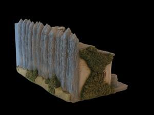 Fort Apache 1876 #06 Adobe Barracks with Porch 14" x 6" x 6"--single foam piece--Restock will take two to three months. #2