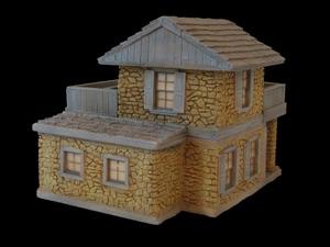 Fort Apache 1876 #02 Commanding Officer's Quarters 13" x 10" x 10"--six foam pieces--ONE IN STOCK. #1
