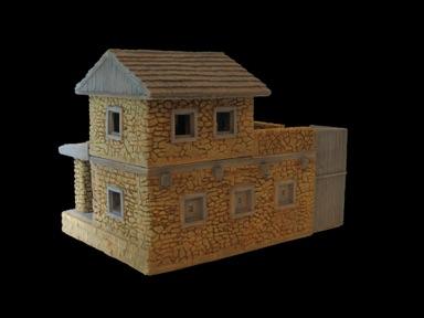 Fort Apache 1876 #03 Headquarters Building 15" x 12" x 11"--six foam pieces--Restock will take two to three months. #2