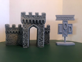 Image of Fortified Abbey Individual Entry Gate