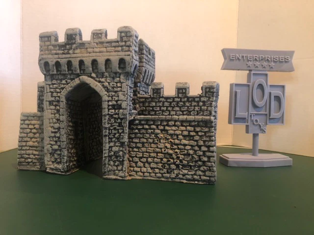Fortified Abbey Individual Entry Gate #2