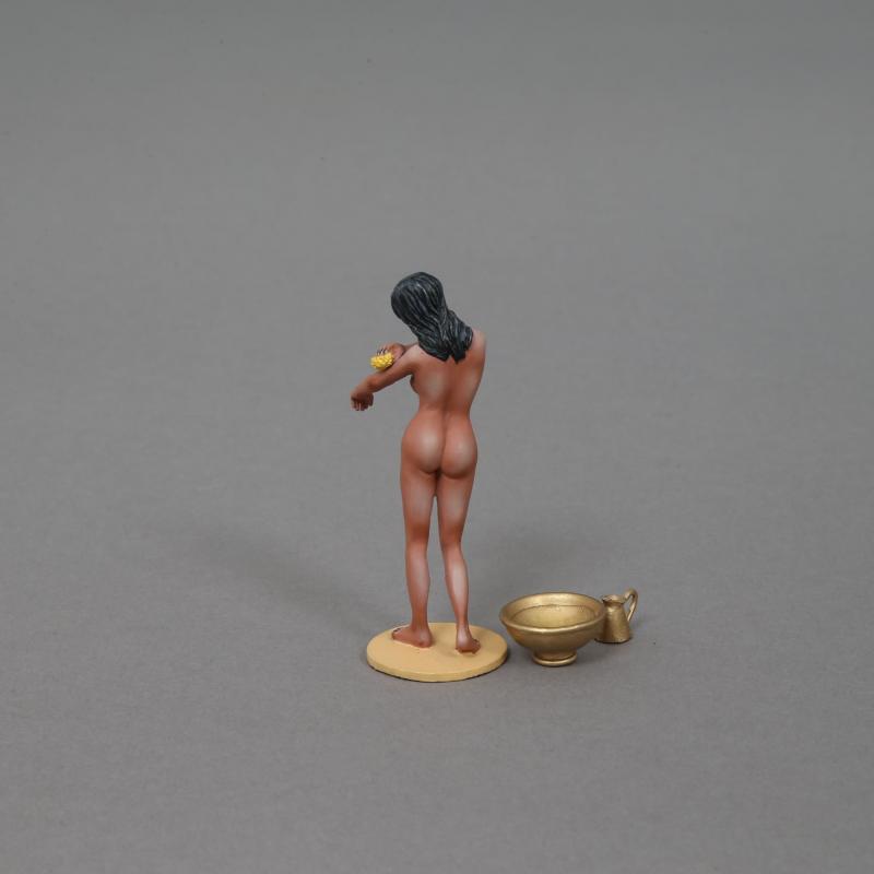 The Pharaoh's Daughter # 3 (standing washing)--single figure with bowl and ewer #3